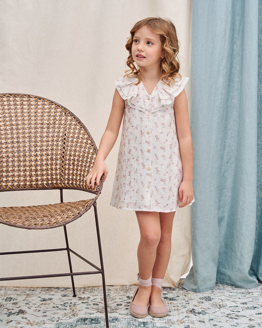 Vestido Infantil Florecitas Colección Ceremony - Dadati