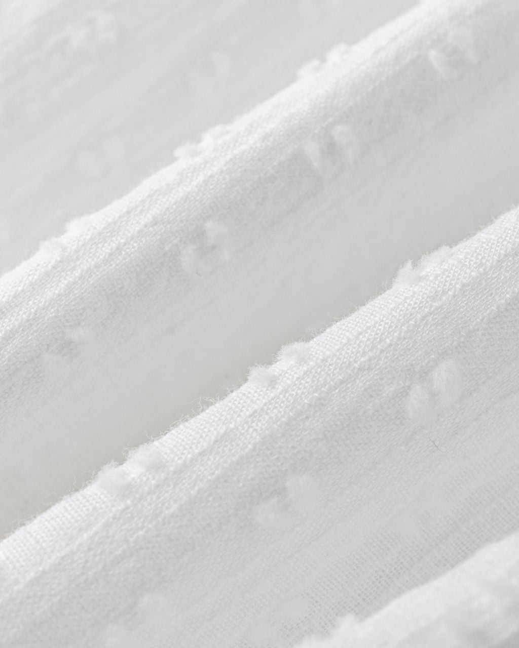 Vestido Bebé Niña Plumeti Blanco