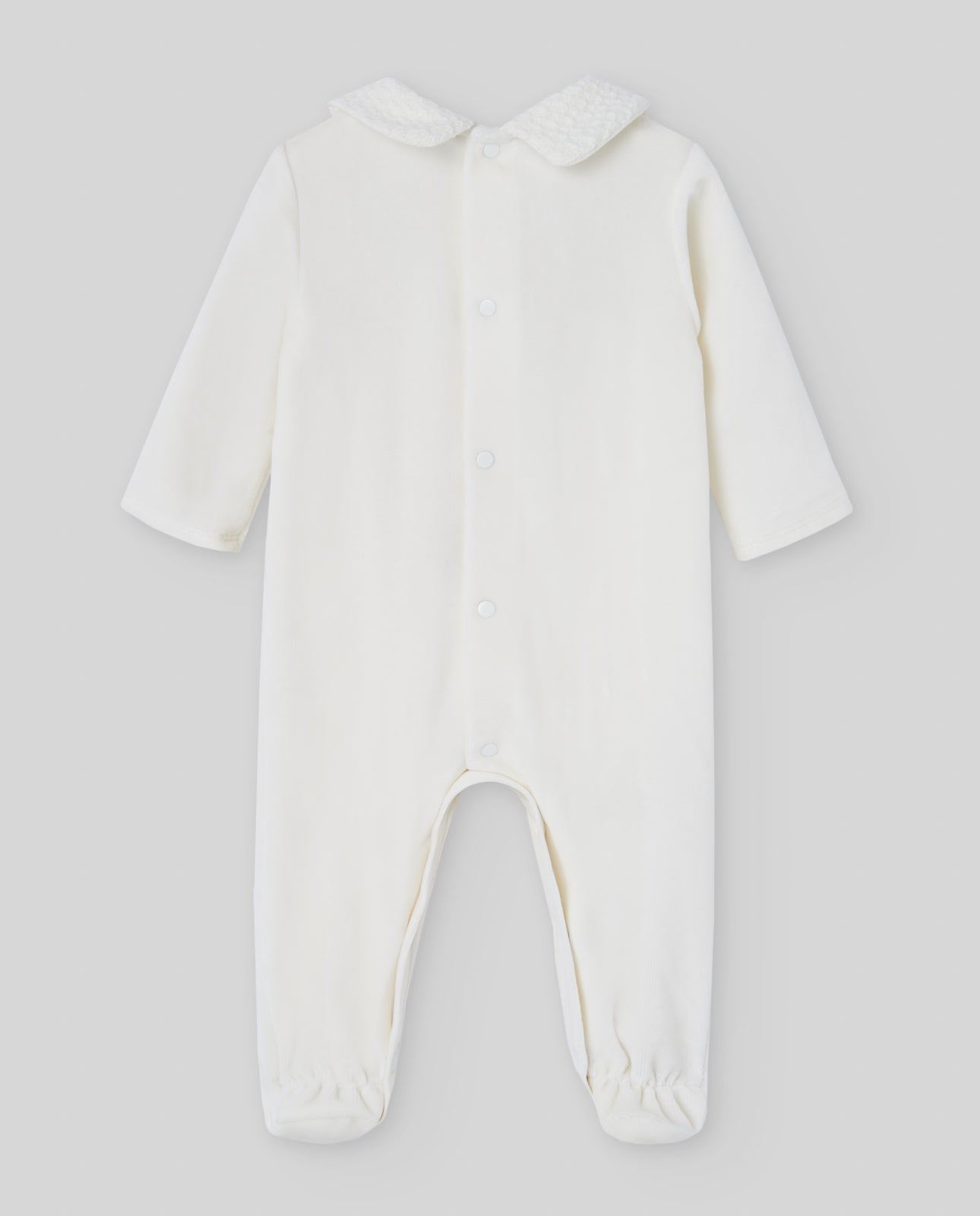 Pelele Tundosado Cuello Bebé Ternura - Paz Rodriguez