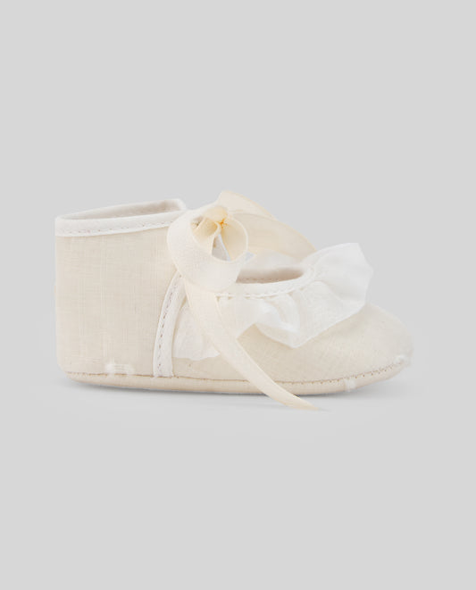 Zapato Ceremonia Esencial Crudo - Paz Rodriguez