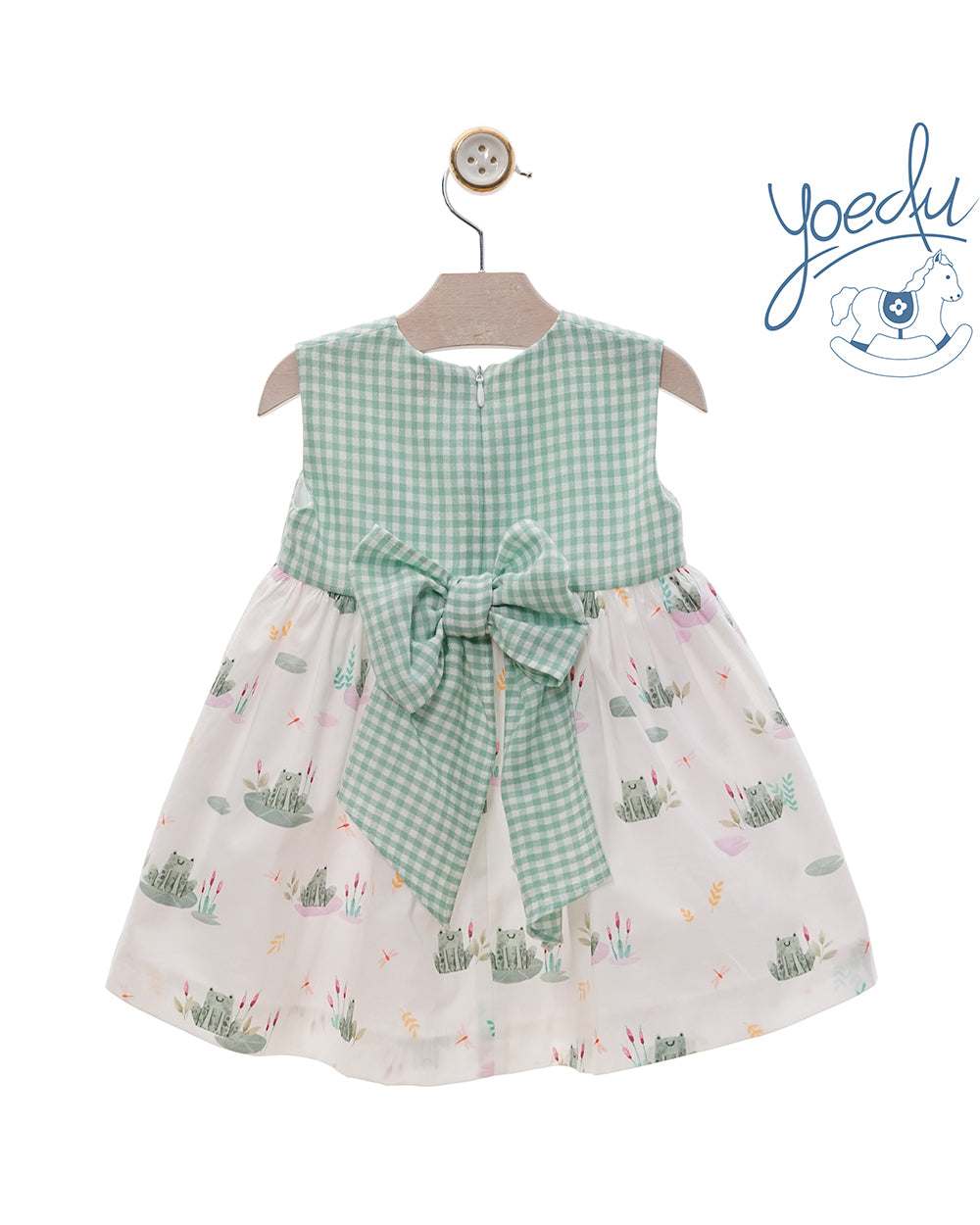Vestido Infantil Familia Sirenas - Yoedu Referencia: 0512VER-24