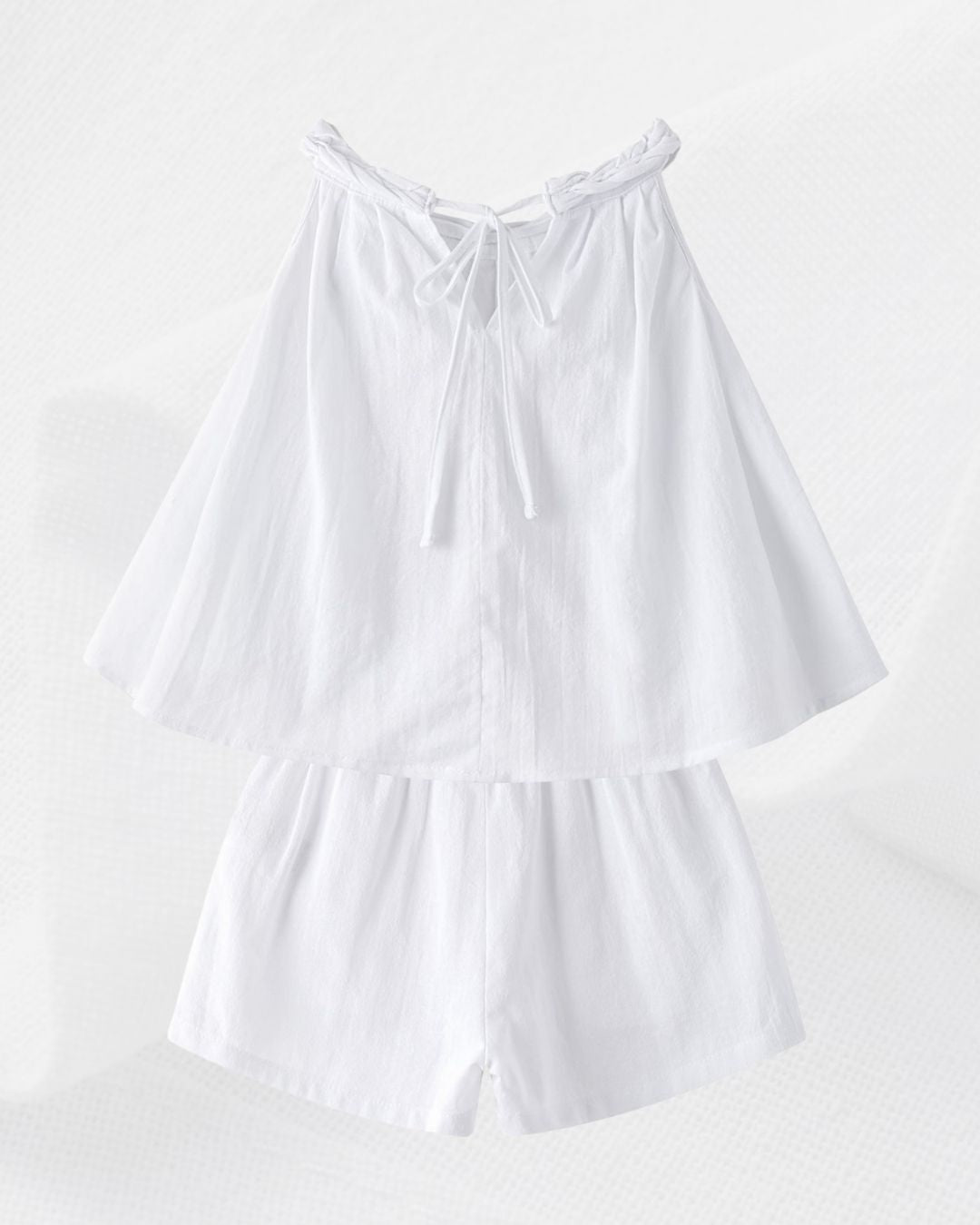 Conjunto Pantalon Niña con Blusa Blanco