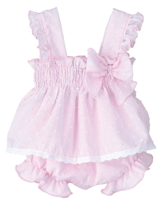 Conjunto Pololo Plumeti Béring Rosa - Calamaro