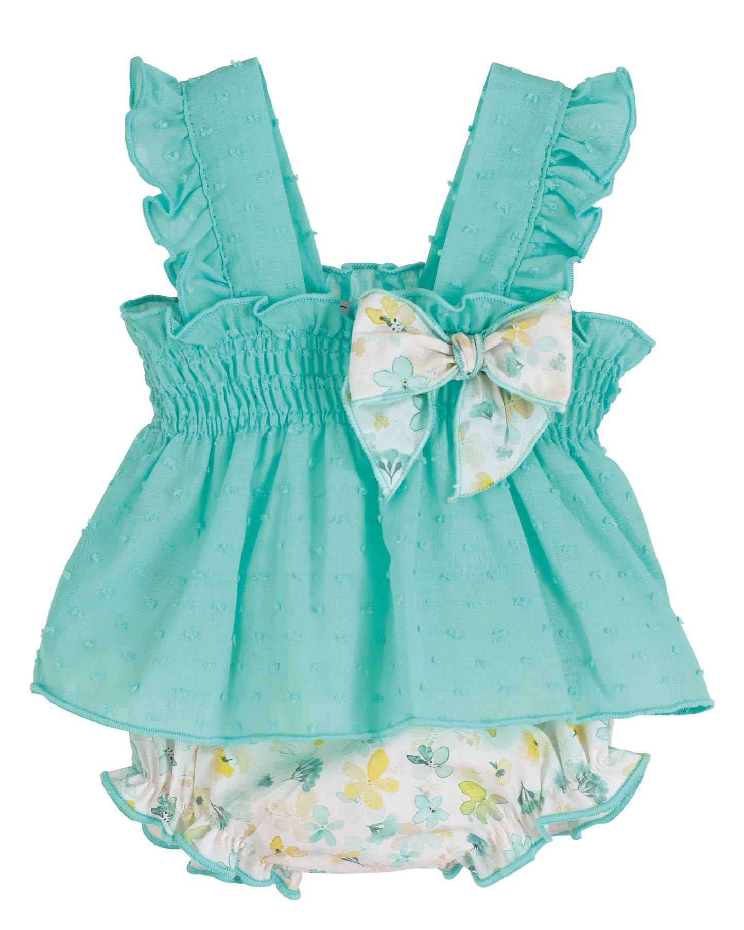 Conjunto Pololo y Blusa Bebé Niña Kara - Calamaro