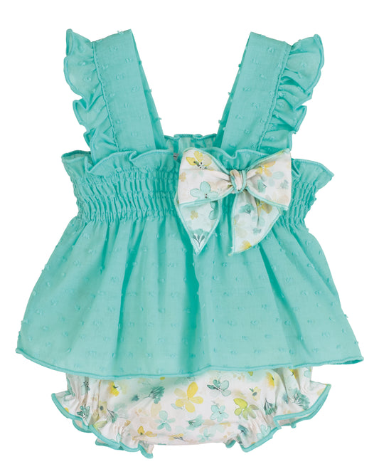 Conjunto Pololo y Blusa Bebé Niña Kara - Calamaro
