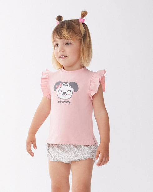 Conjunto Bebé Niña Perrito Rosa Street Monkey – Tienda Grumetes