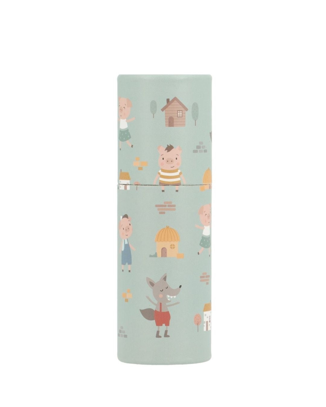 Tubo 12 Lapices The Three Little Pigs 🐷 Los tres Cerditos - Tutete