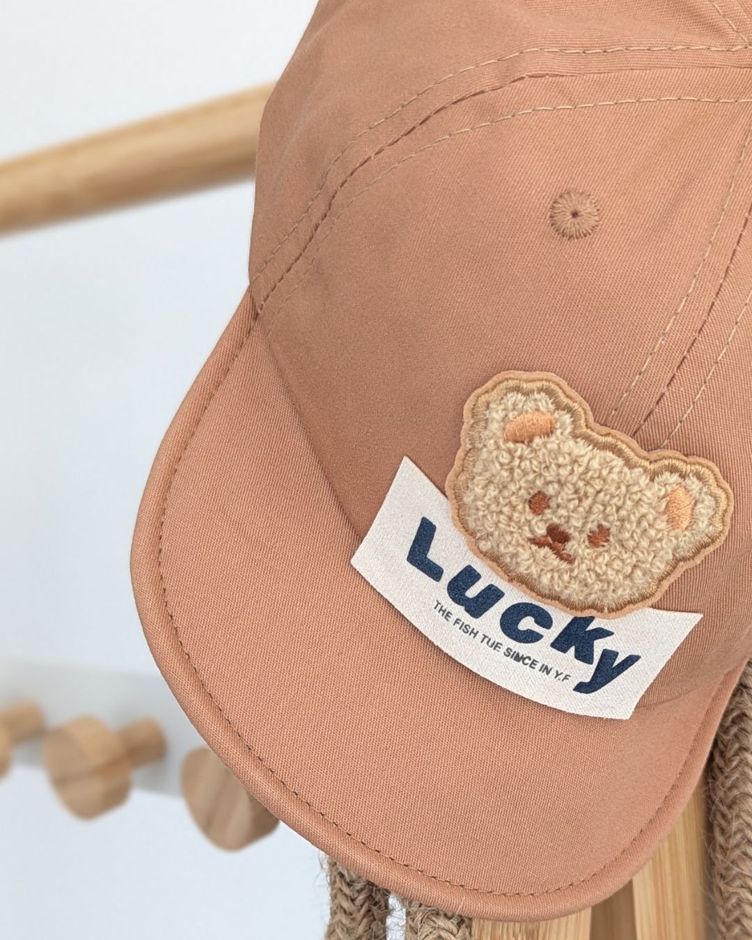 Gorra Bebé Oso Marrón
