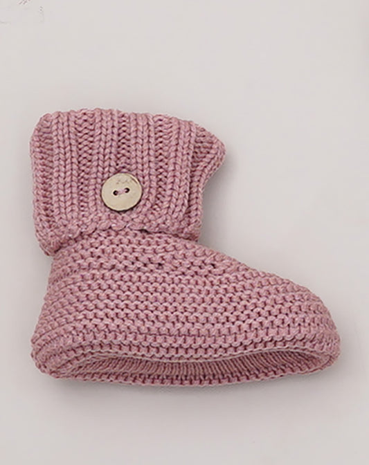 Botitas Botón Rosé - Pangasa Baby