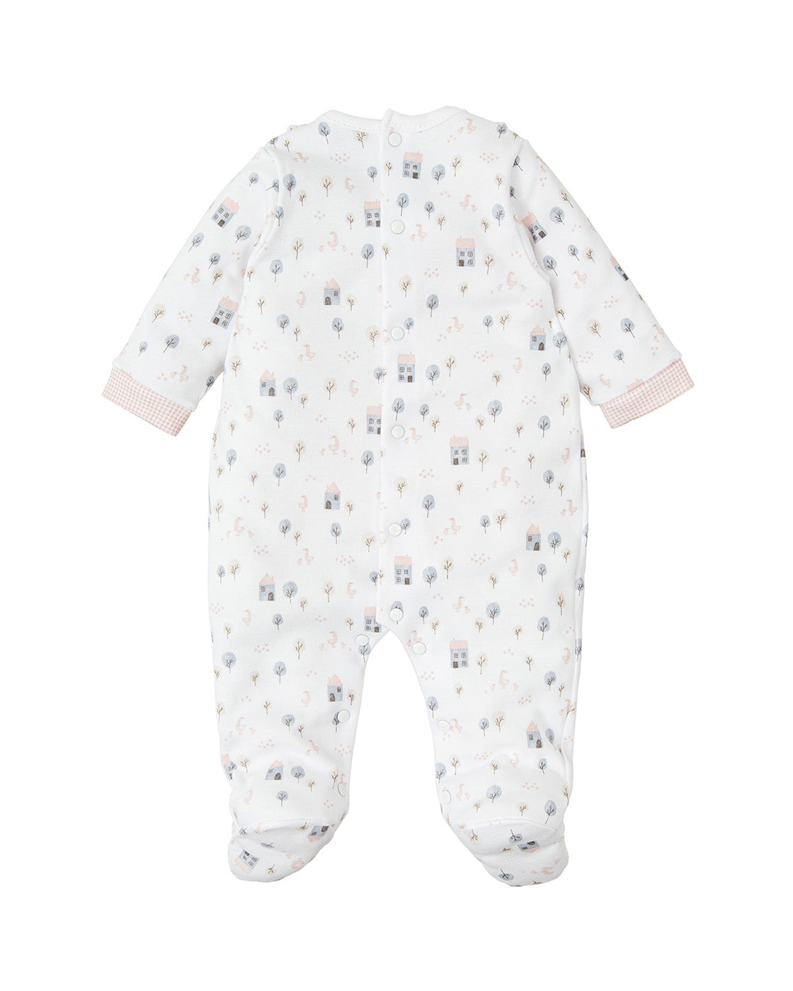 Pelele niña Alerce Rosa Empolvado Ref. 13149 - Babidu