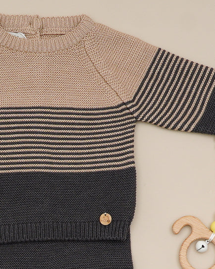 Primera Puesta Manhattan Rayas Marengo - Pangasa Baby