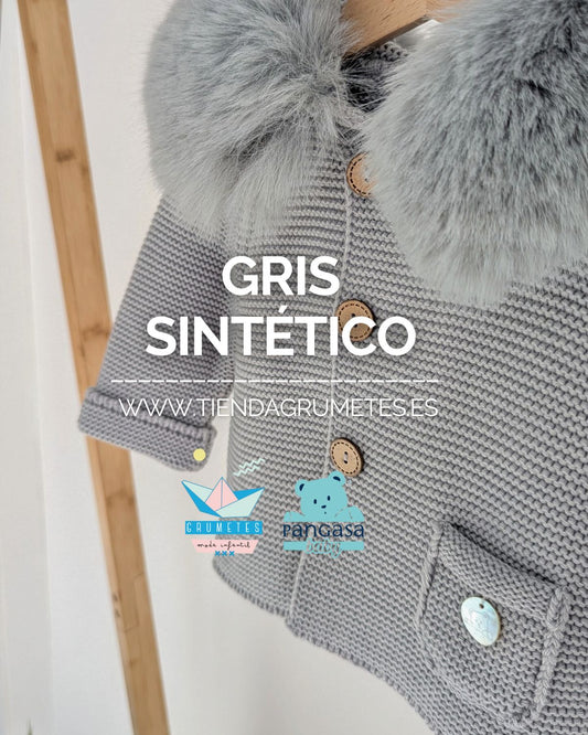 Trenka Luxury Pelo Gris - Pangasa Baby