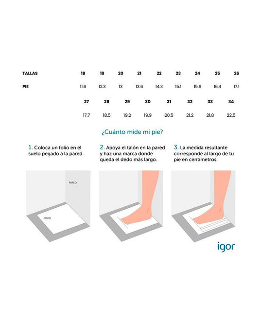 Cangrejeras Infantil Igor Tutete Blue