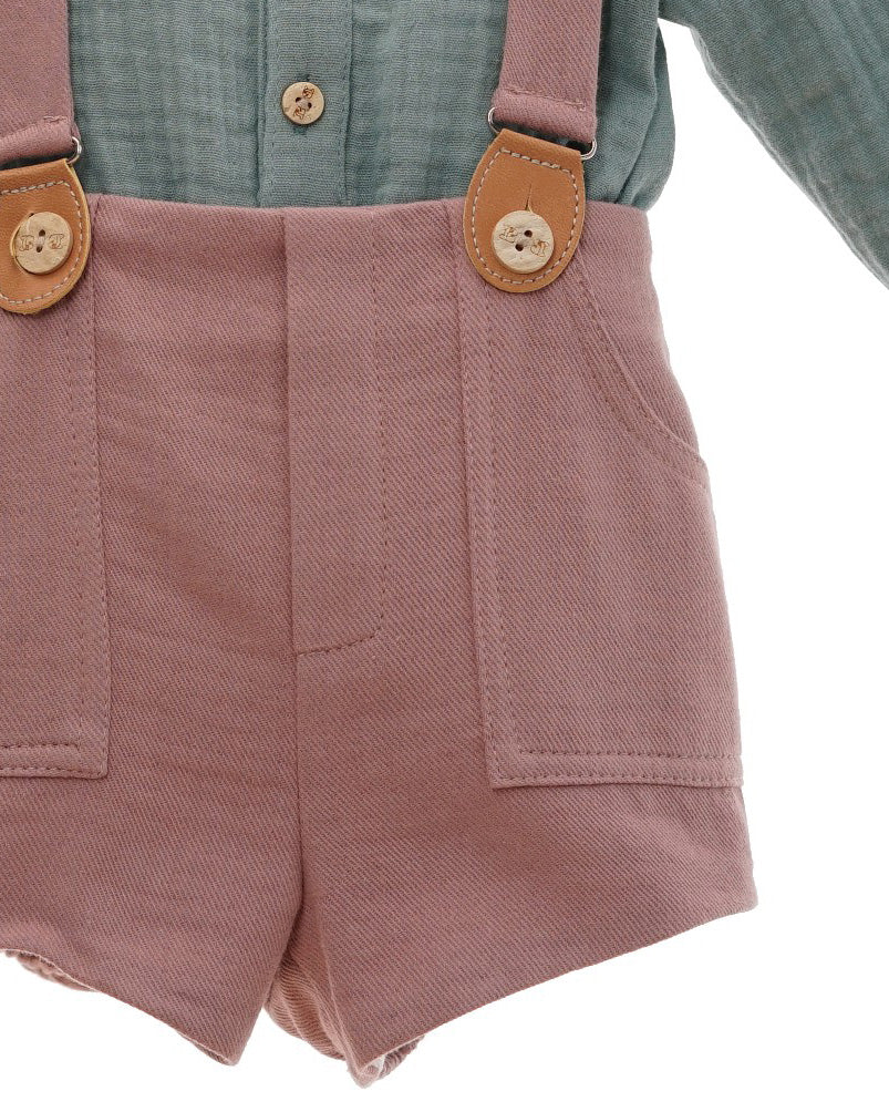 Conjunto Pantalon Corto Familia Kioto - Marta y Paula