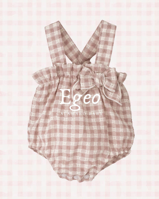 Peto Bebé Niña Lazo Egeo Nude - Calamaro