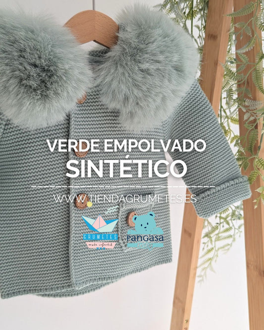 Trenka Luxury Pelo Verde Mint - Pangasa Baby