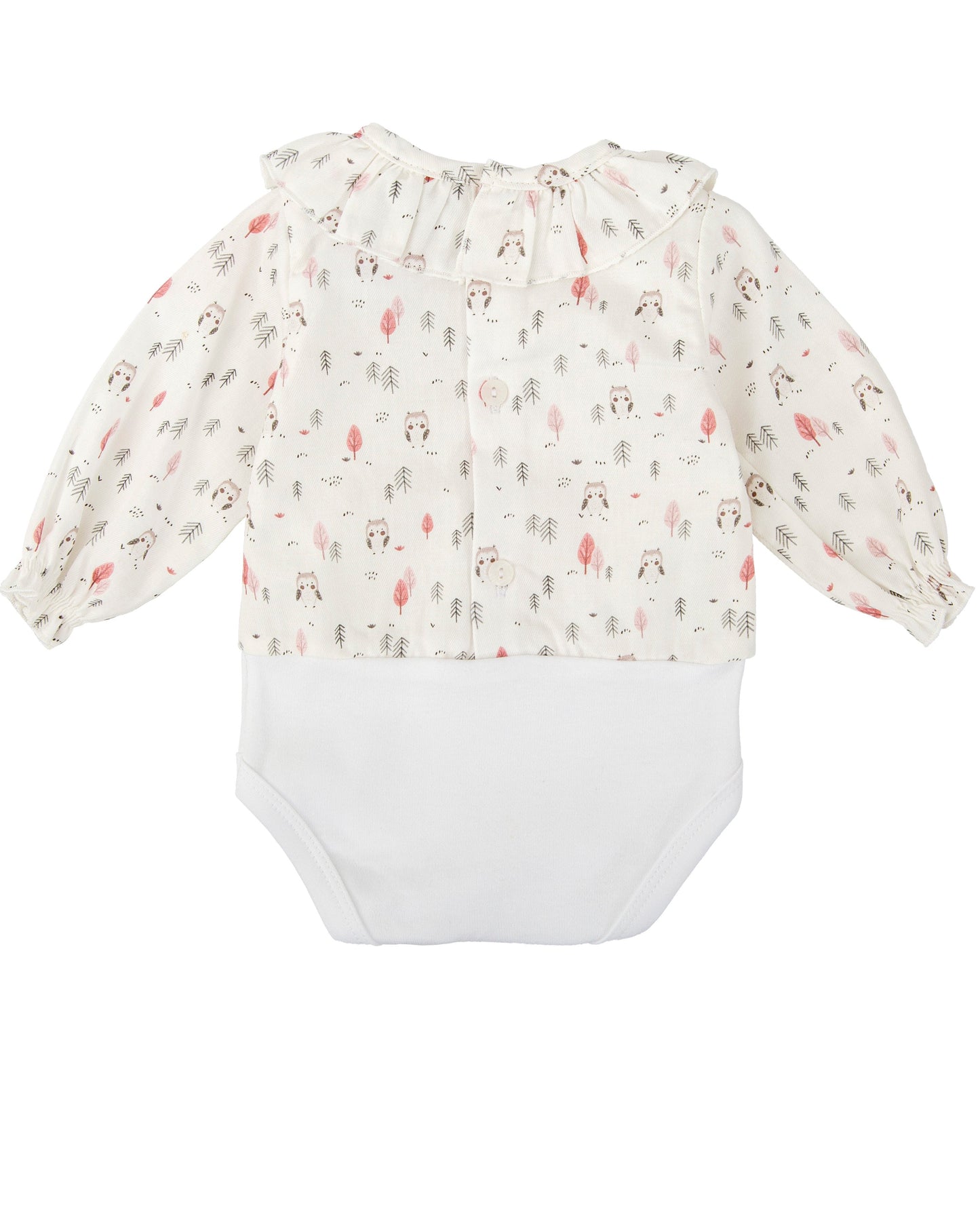 Body Bebe Cuello Volante Tundra Maquillaje - Babidu