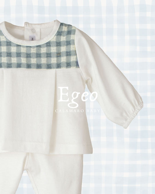 Conjunto Polaina Egeo Azul - Calamaro