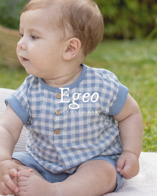 Conjunto Pantalon Egeo Azul - Calamaro