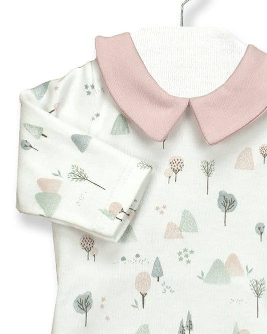 Body Cuello Pico Lovely Rosa - Babidu