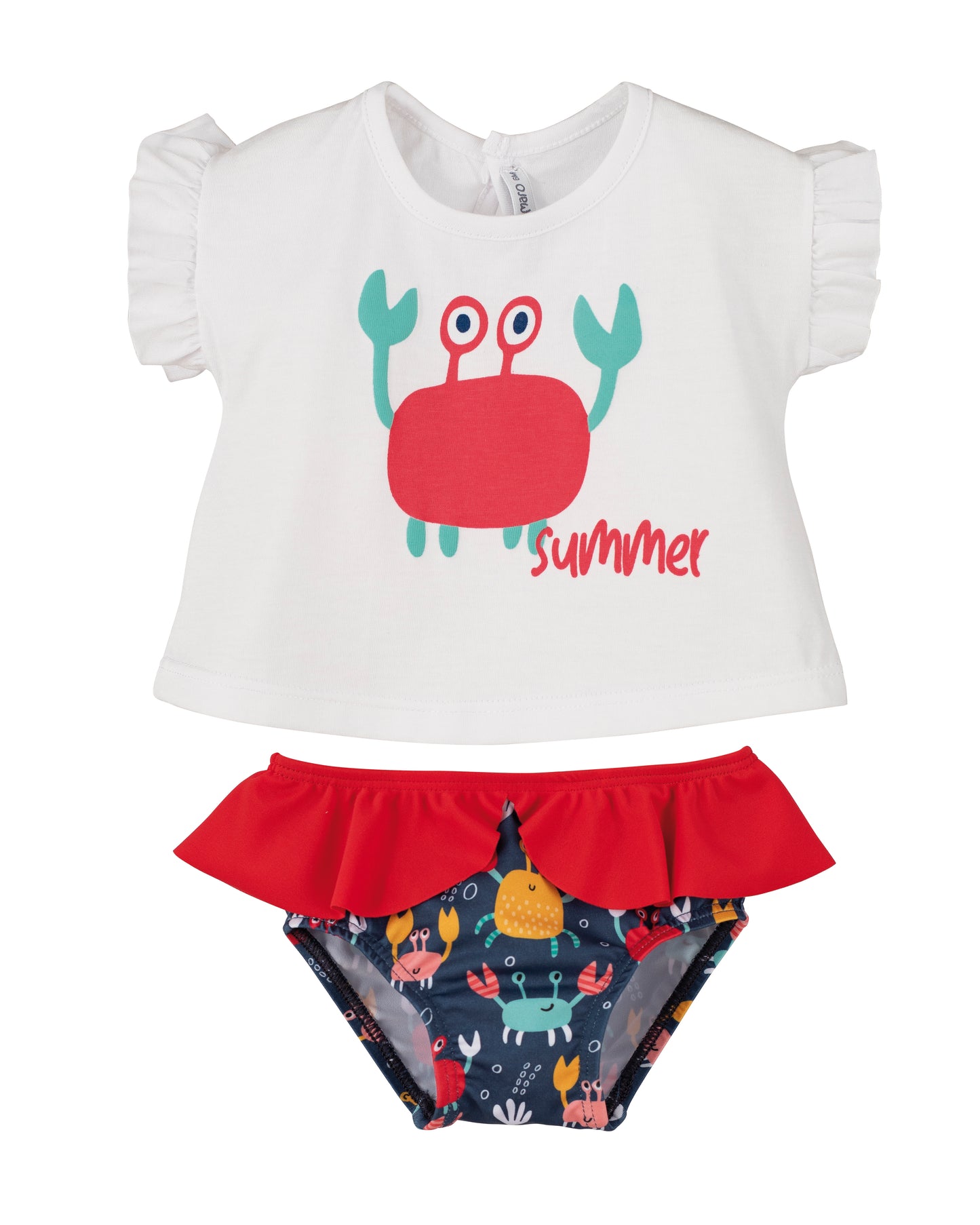 Conjunto Baño niña Cangrejo - Calamaro
