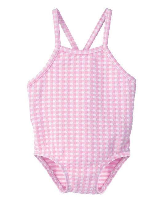 Bañador Vichy Rosa - Calamaro