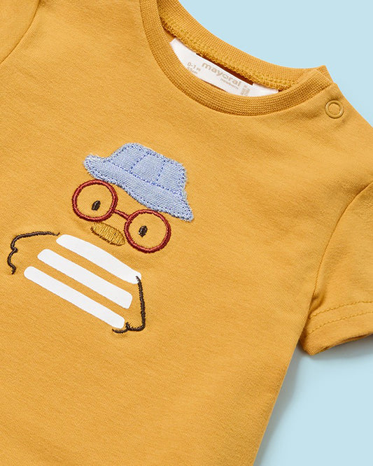 Conjunto Pantalón Bordado Pollitos - Mayoral