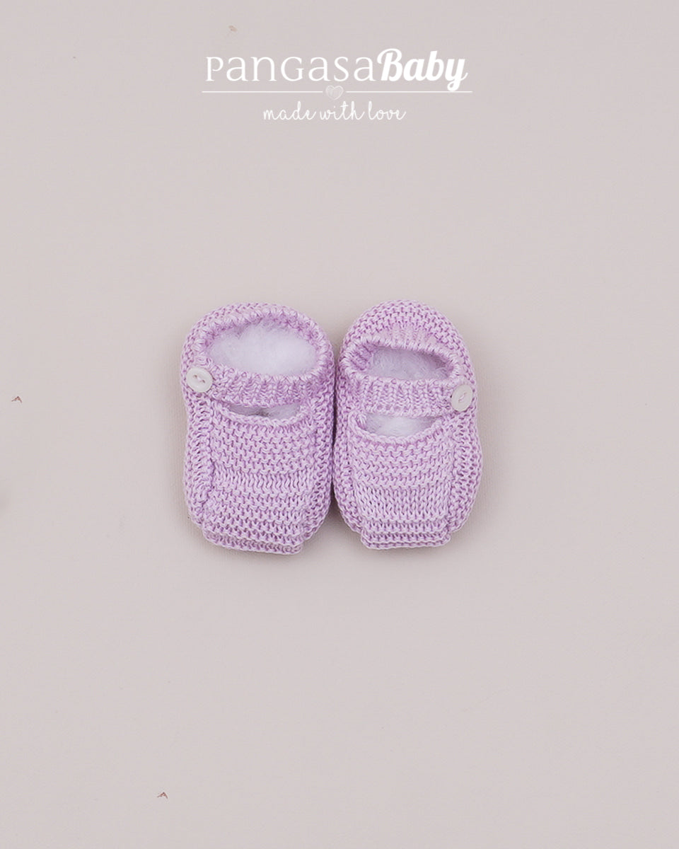 Sandalia Hebilla Lavanda Lila Familia Lila&Peach - Pangasa Baby