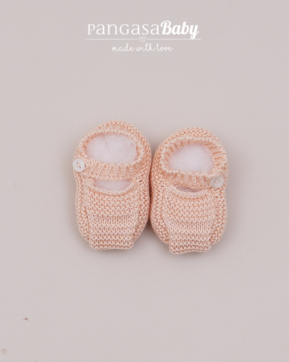 Sandalia Hebilla Melocotón Familia Honey Peach - Pangasa Baby