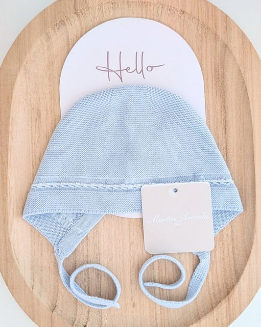 Capota Bebé hilo OTTAWA Azul Francia - Martín Aranda