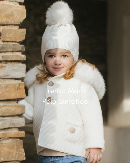 Trenka Luxury Pelo Marfil - Pangasa Baby