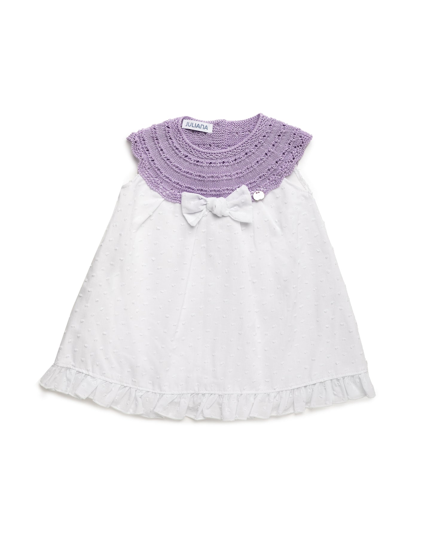 Vestido Plumeti Lila - Colección Llevantol Juliana