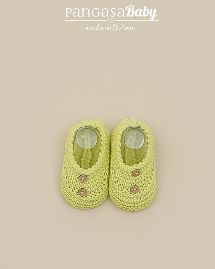 Sandalia Botones Pistacho Familia Pistacchio - Pangasa Baby