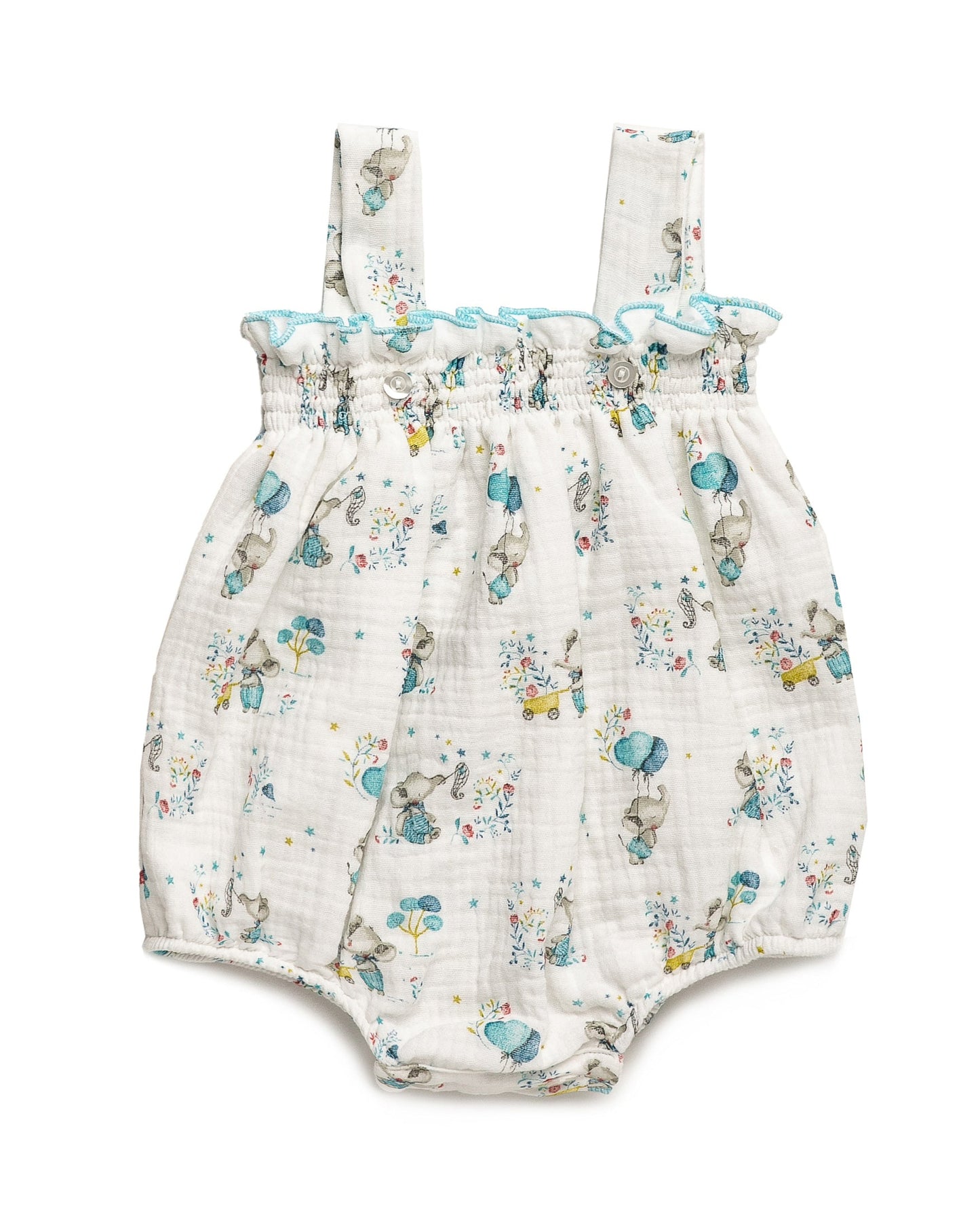 Pelele Engomado Elefantes - Colección Terral Juliana