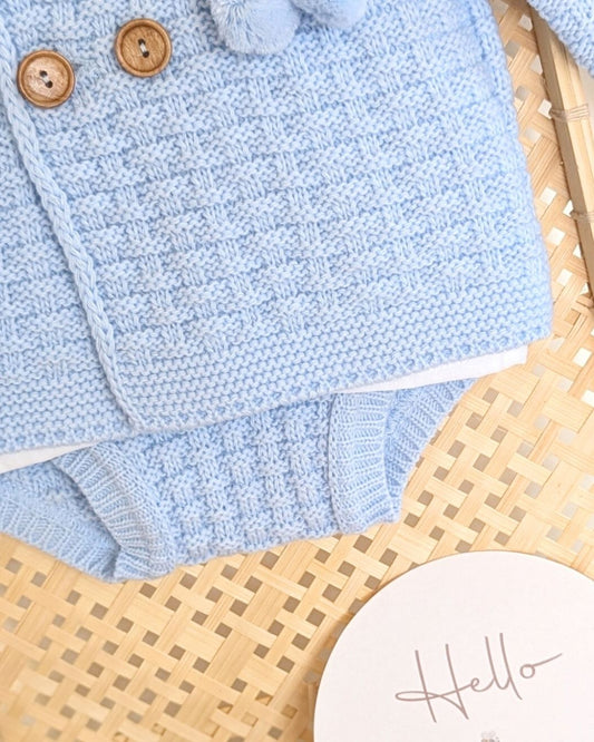 Conjunto Punto 4P Aguamarga Celeste 27113