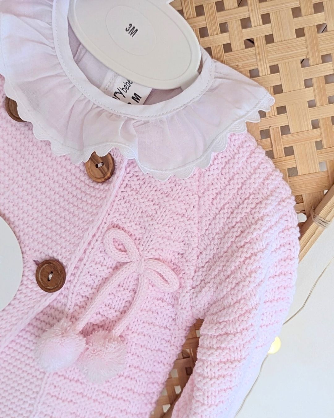 Conjunto Punto 4P Genoveses Rosa Bebé 27114