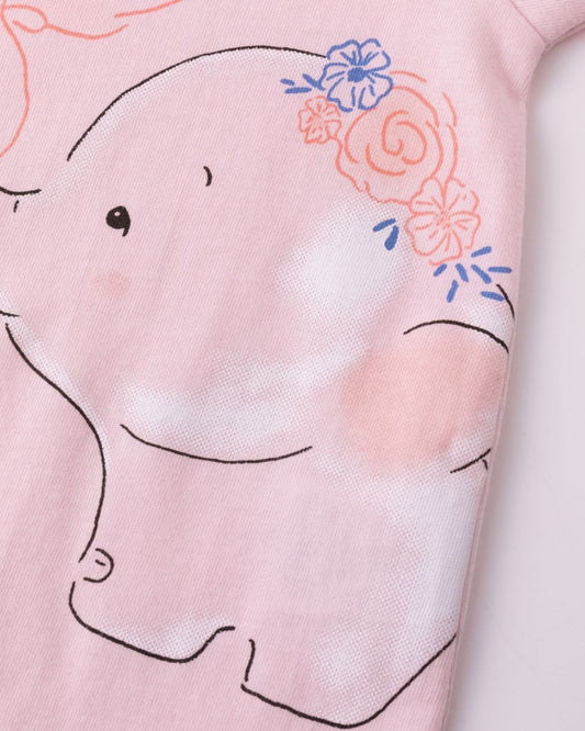 Pijama Elefante Rosa