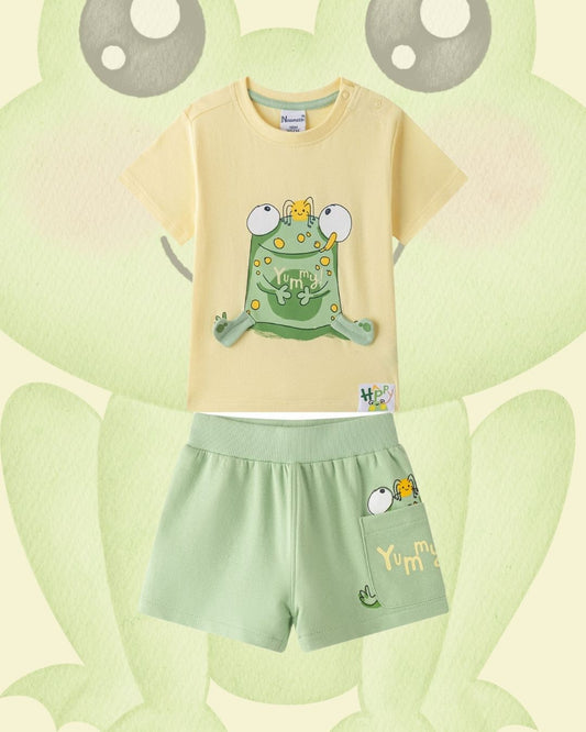 Conjunto Bebé Niño Rana