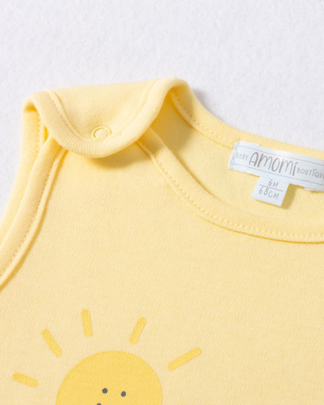 Pijama Manga Sisa Conejito Amarillo