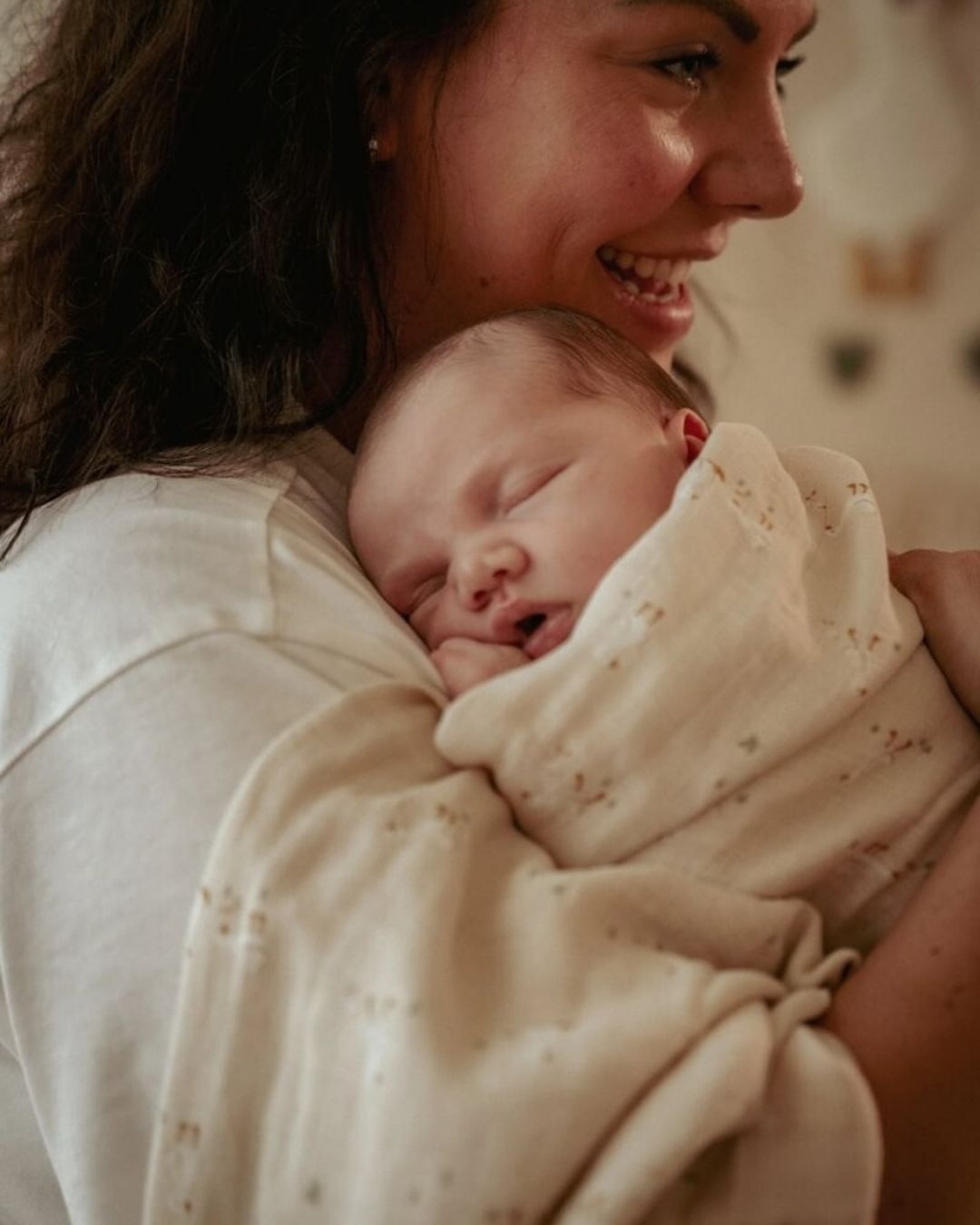 Muselina 120x120 Newborn Naturals - Little Dutch