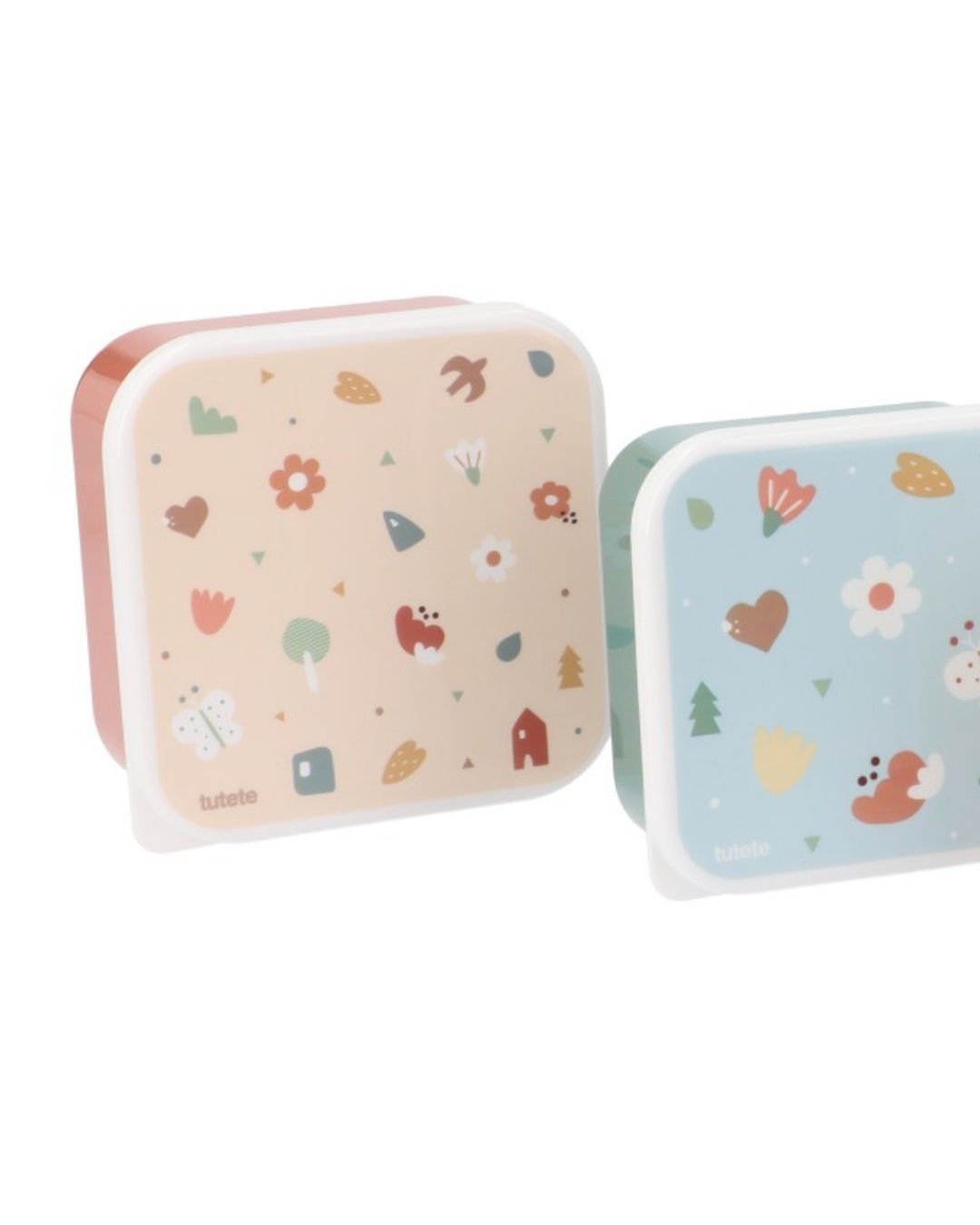 3 Cajas Almuerzo Geometric Nature - Tutete