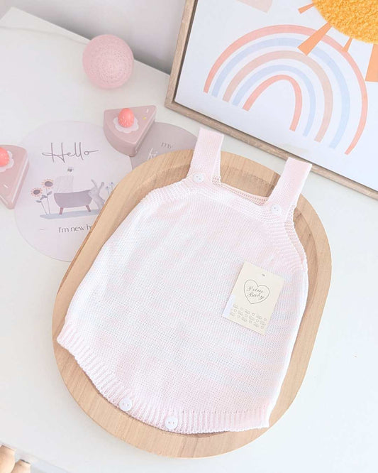 Peto Bebé Rayas Rosa - Primbaby