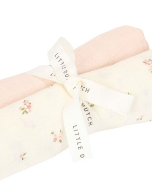 Pack 2 Muselinas 70x70 Fairy Blossom & Blossom - Little Dutch