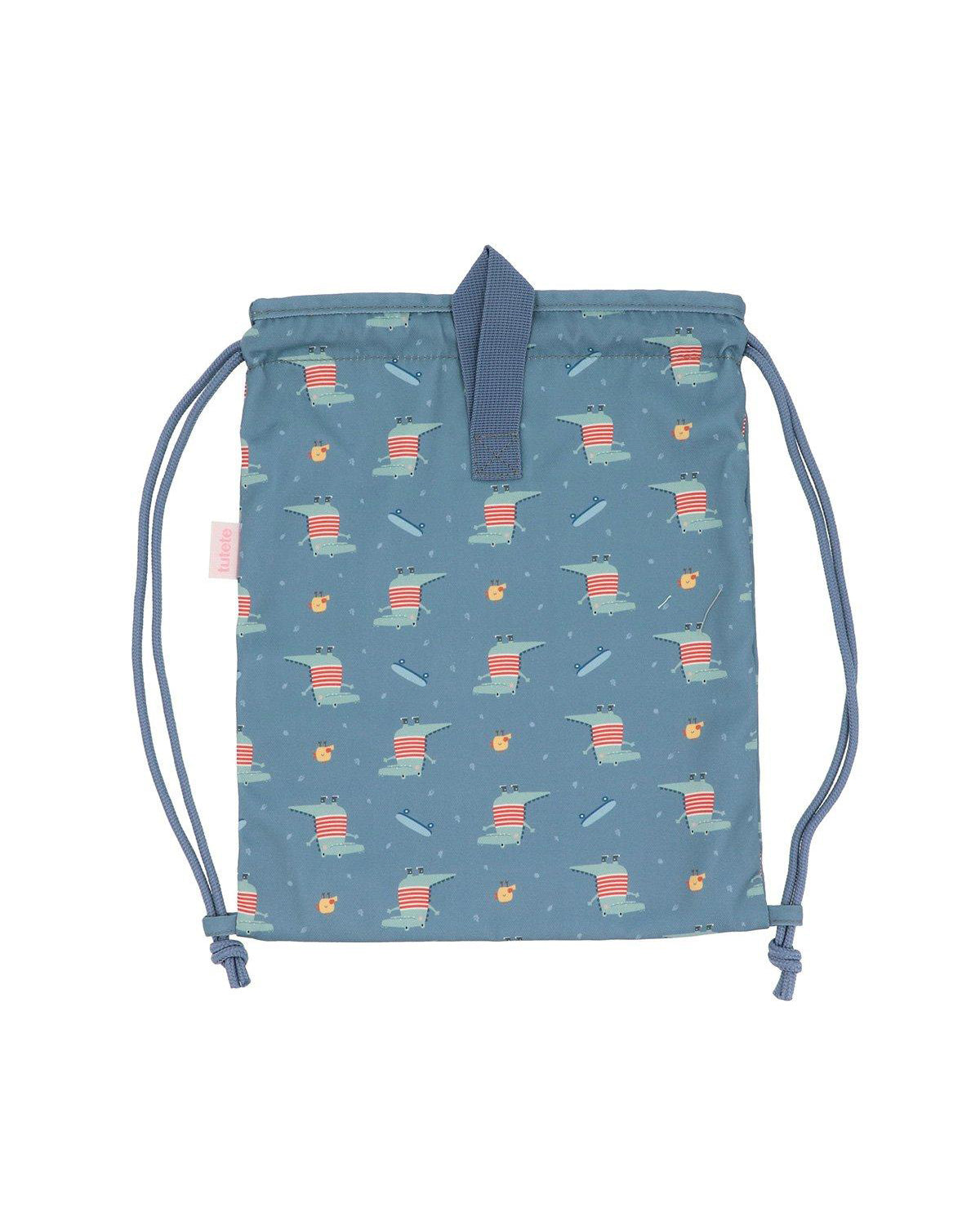 Mochila Saco Tela Croc - Tutete