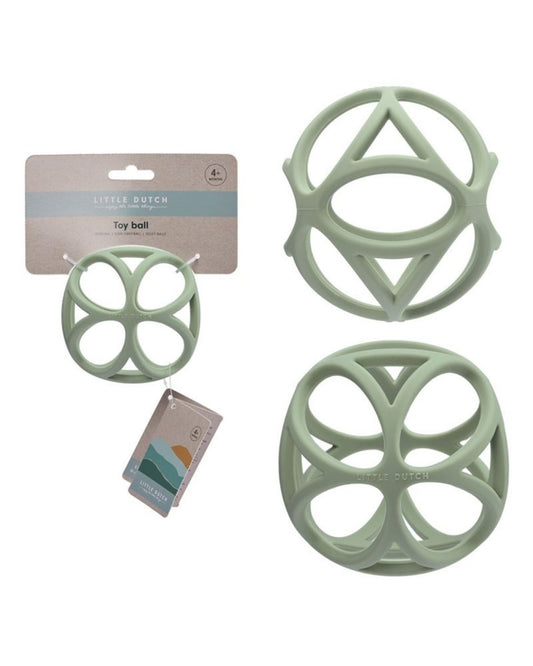 Pelota Sensorial Verde - Little Dutch