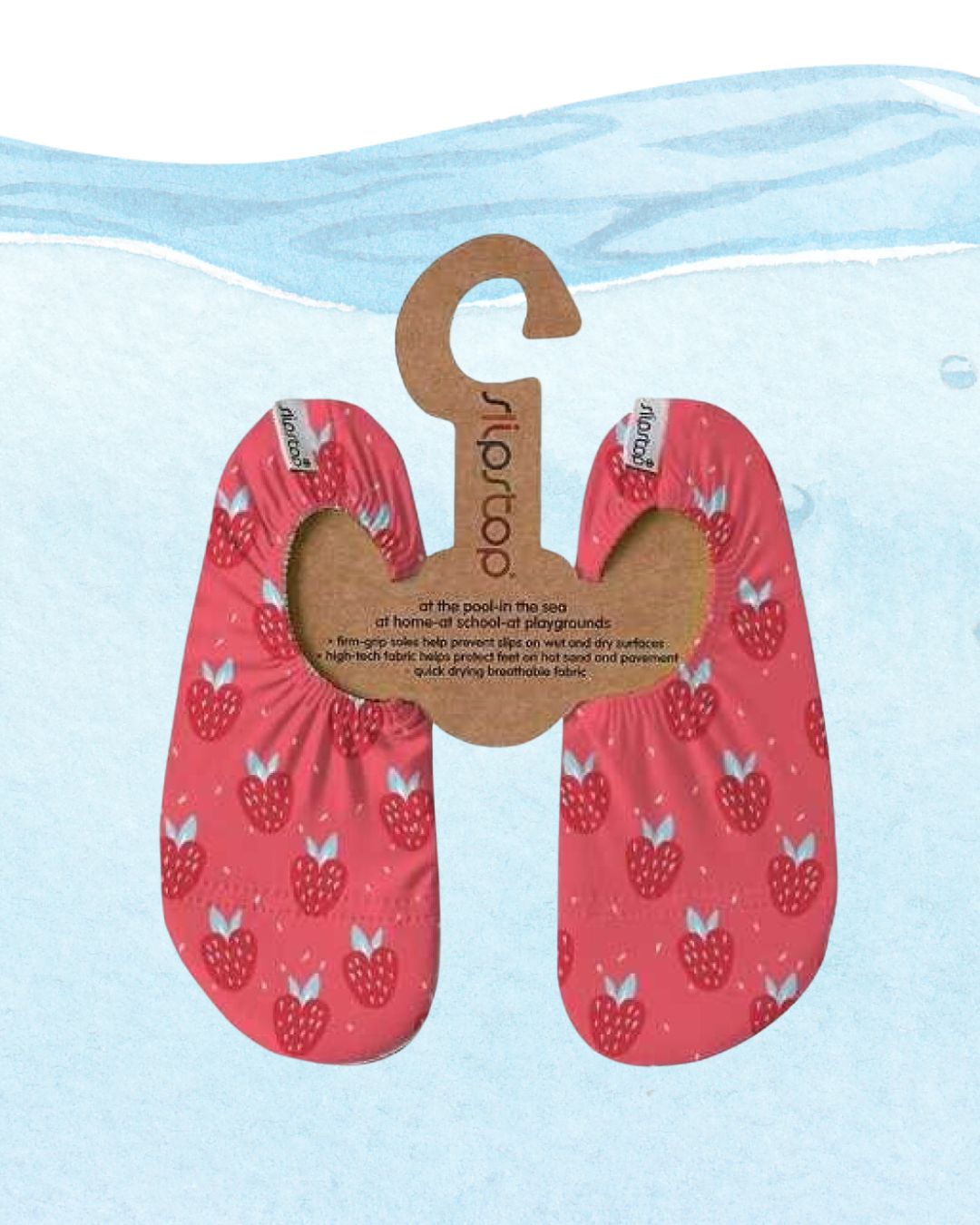 Slip Stop Escarpines Antideslizantes para niños - Strawberries
