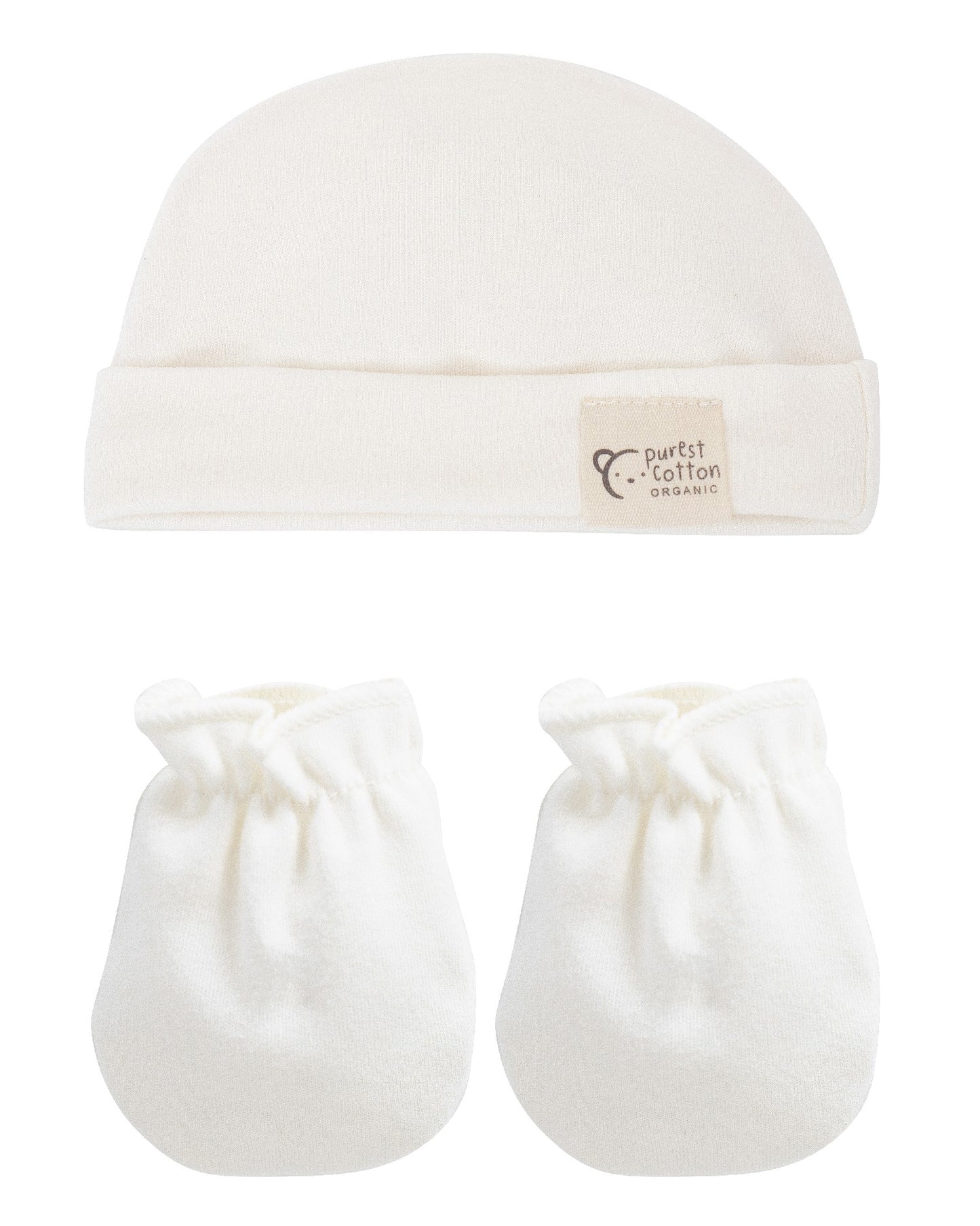 Pack Gorro y Manoplas Purest Natural - Calamaro