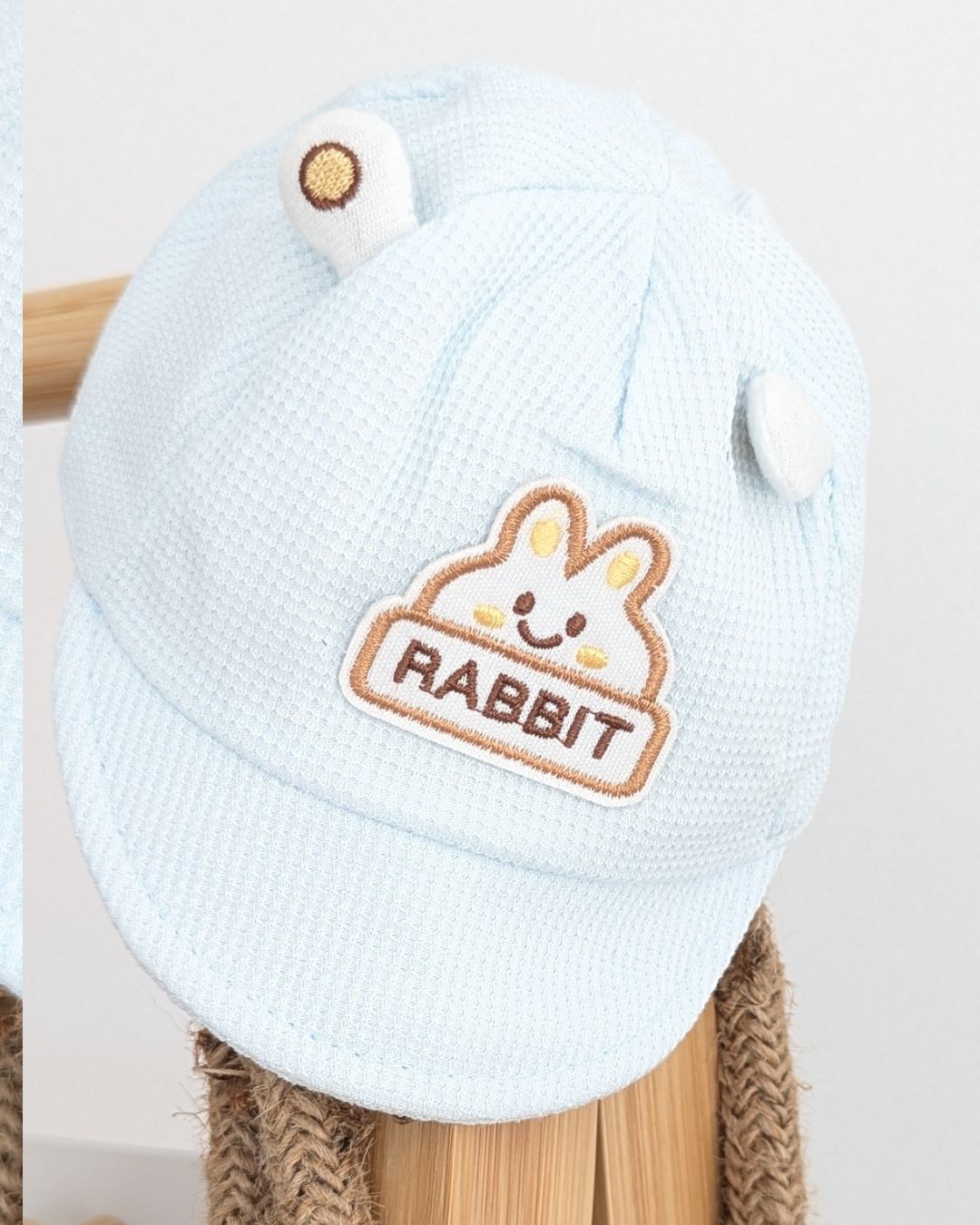 Gorra Bebé Rabbit Celeste