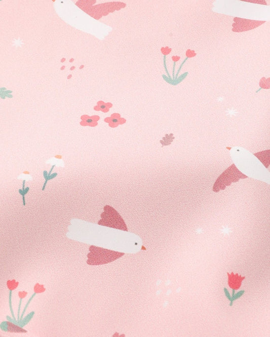 Babero Impermeable Blossom Birds 🌸🕊️ - Tutete