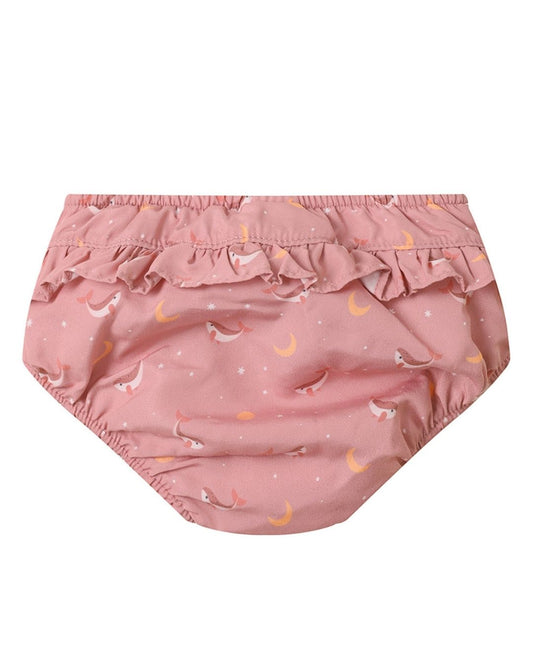 Bañador Pañal Volantes WHALE PINK - Tutete